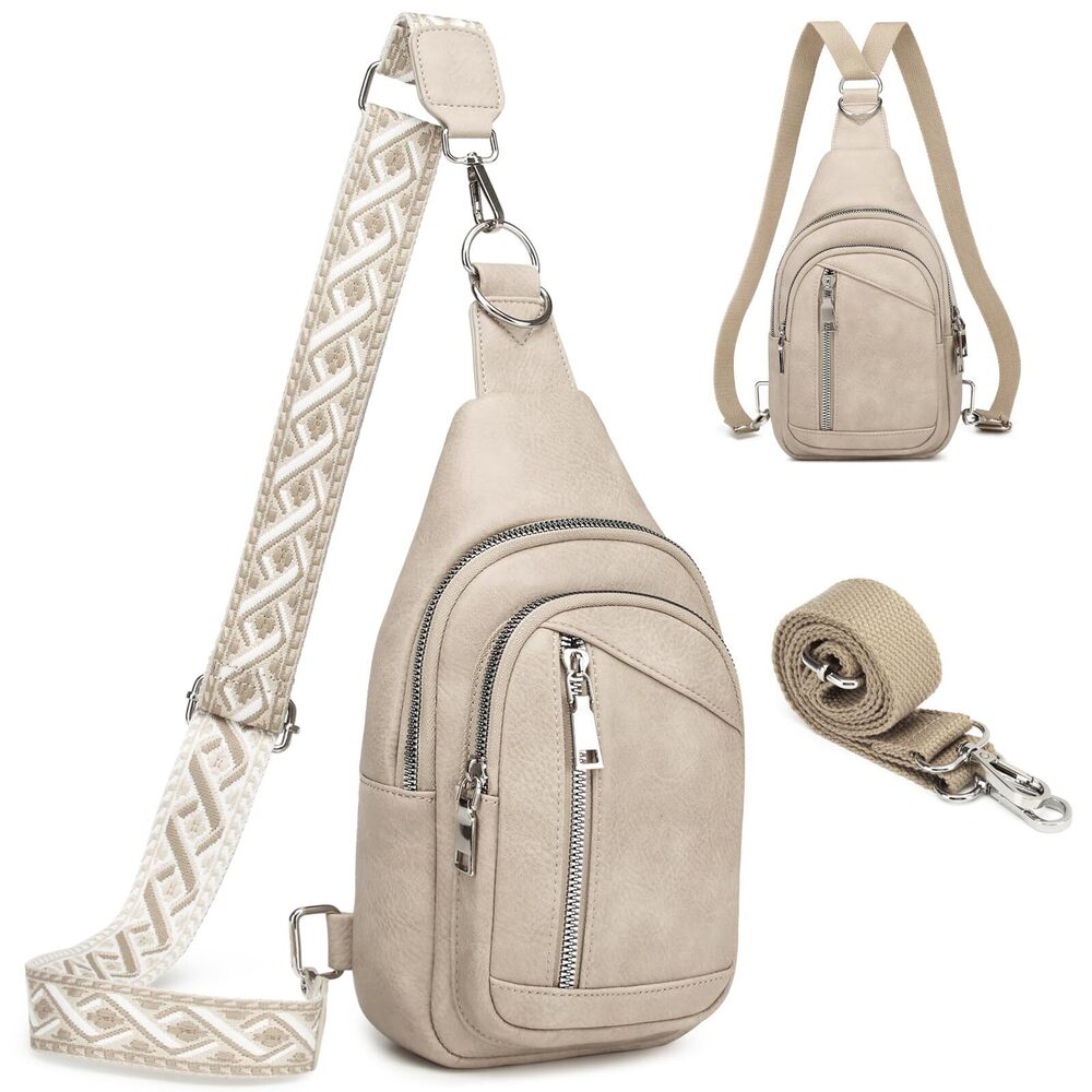 6544 Crossbody Bags Trendy Small Sling Bag Crossbody Purse Faux Leather